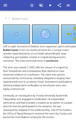 Nuclear physics android App screenshot 8